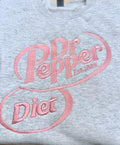 Diet Dr. Pepper embroidered sweatshirt. Cozy and soft made to order