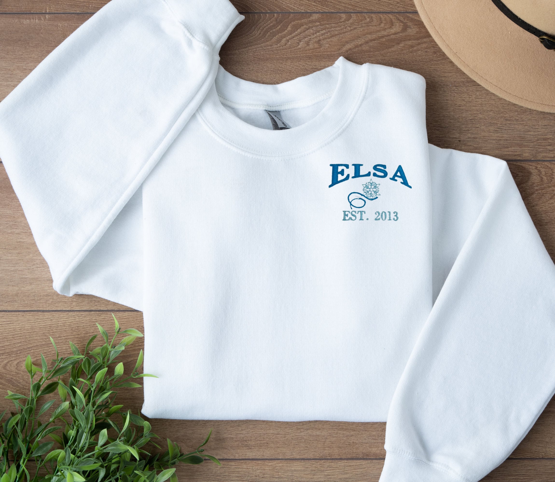 Enchanting Elsa of Arendelle Embroidered T-shirt, Sweatshirt or Hoodie