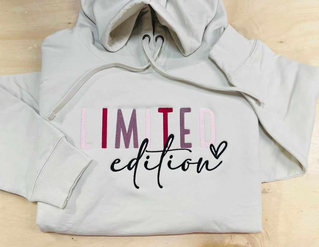 Limited Edition embroidered soft and cozy sweatshirt. Perfect for your favorite Tia. Treat yourself or great for a unique gift