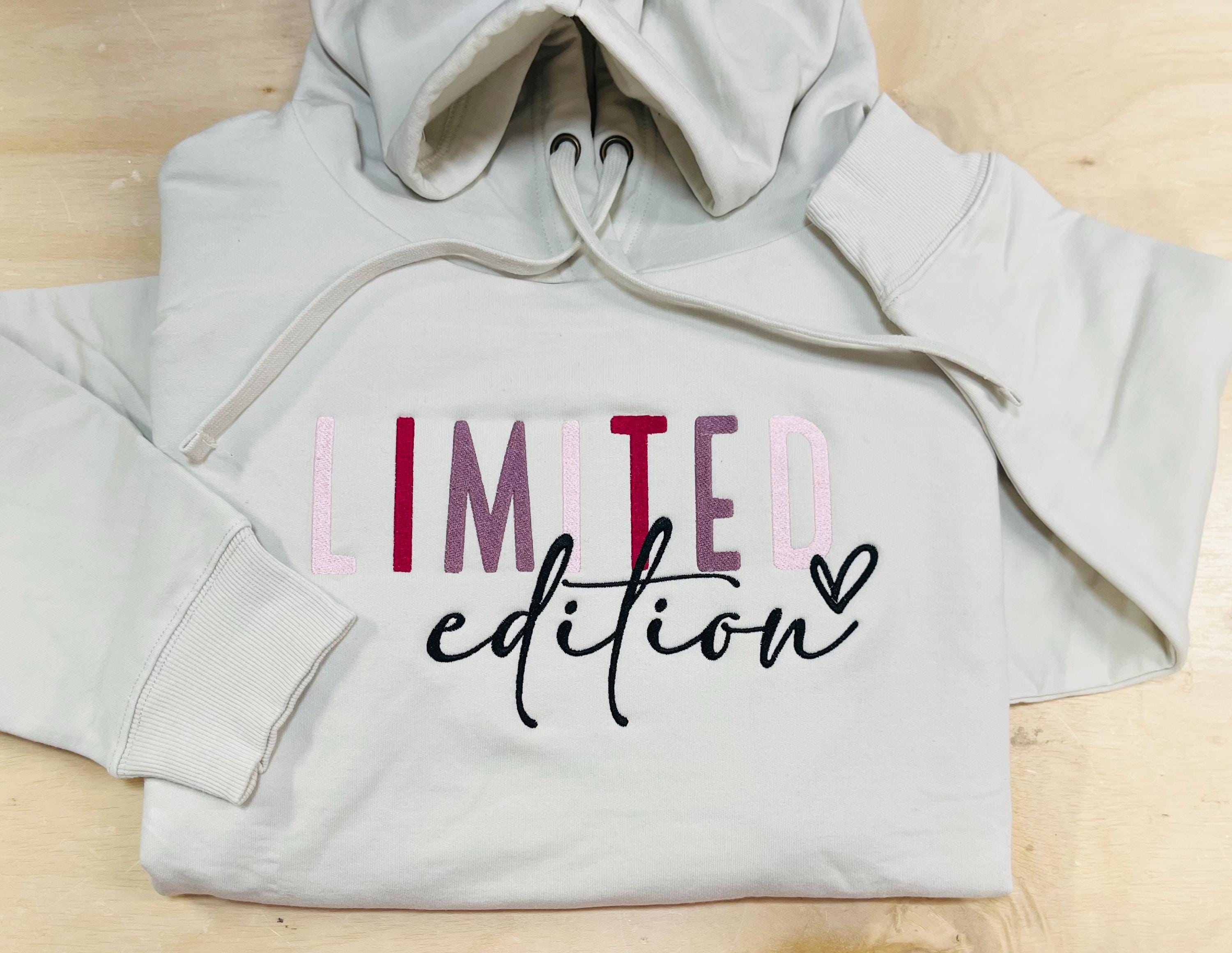 Limited Edition embroidered soft and cozy sweatshirt. Perfect for your favorite Tia. Treat yourself or great for a unique gift
