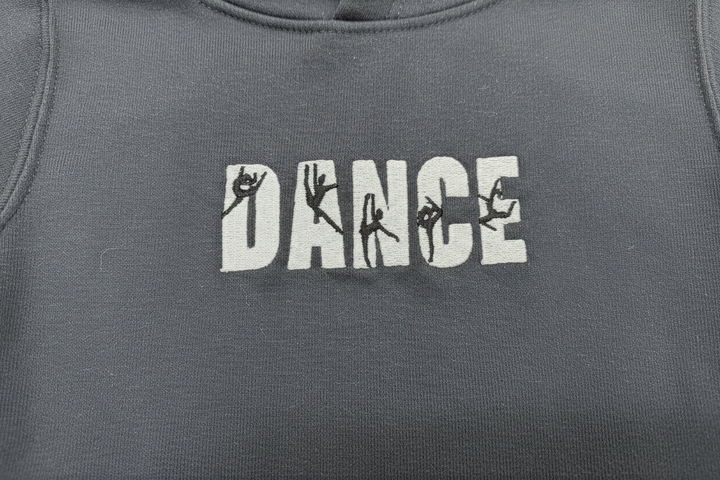 DANCE DANCE Silhouette Embroidered Sweashirt