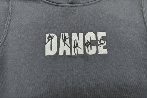 DANCE DANCE Silhouette Embroidered Sweashirt