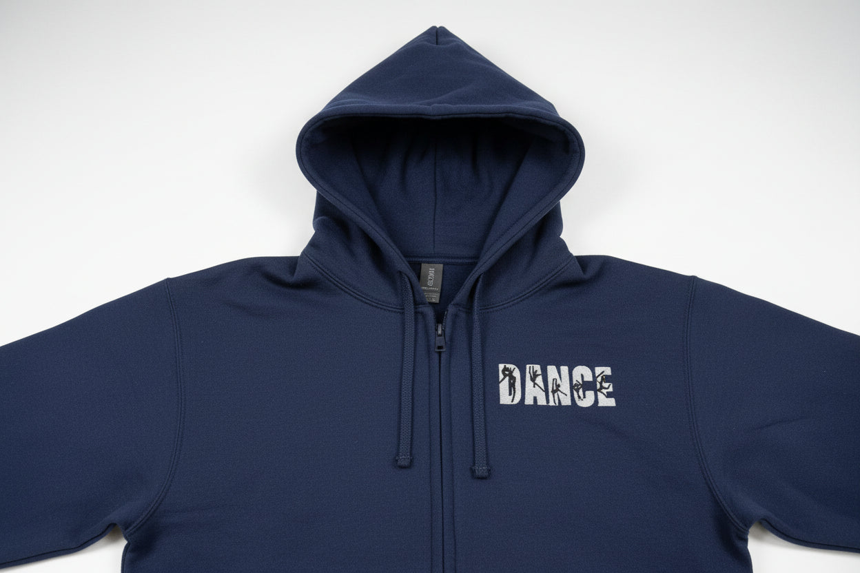 DANCE DANCE Silhouette Embroidered Sweashirt