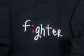F;ghter Embroidered Sweatshirt