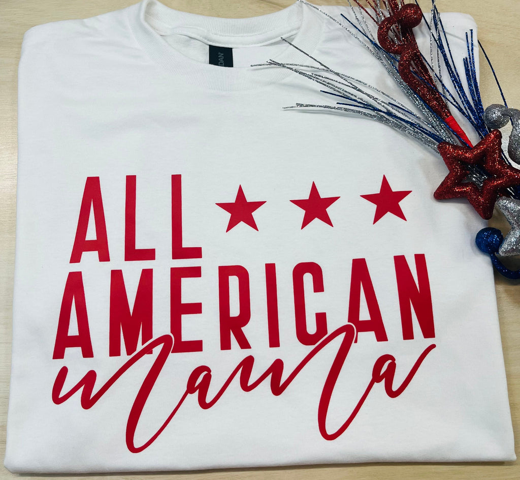 All American Mama T-shirt