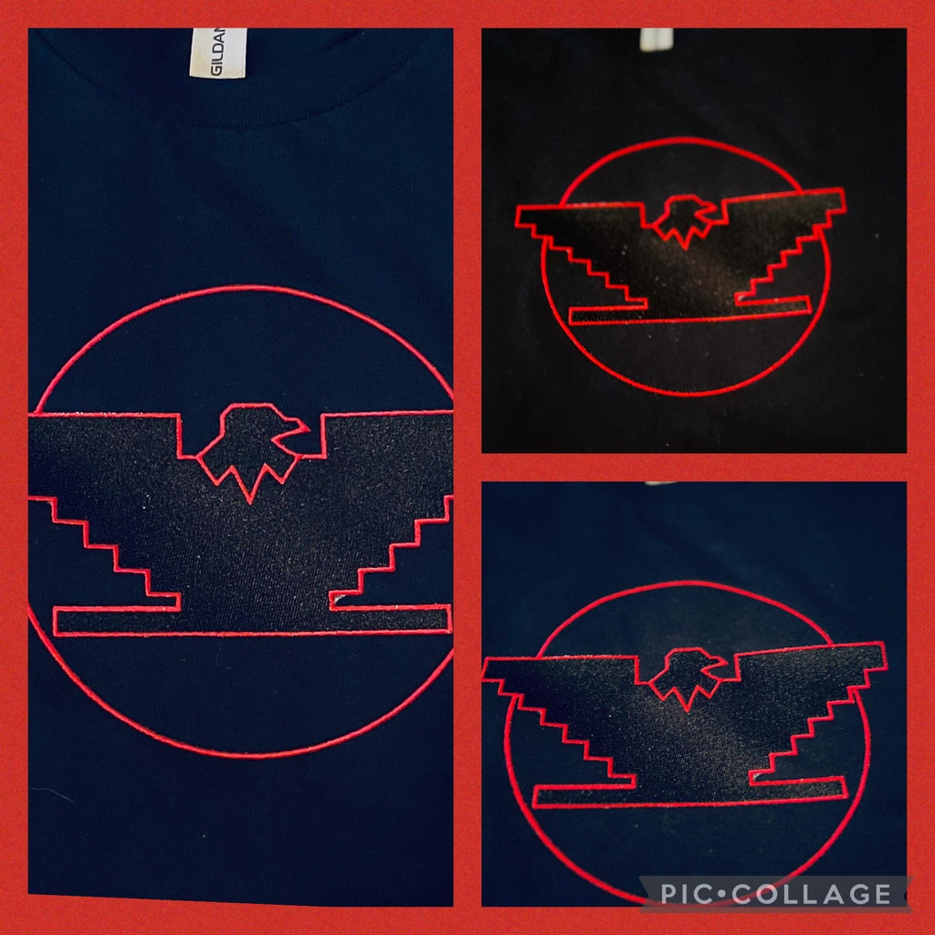 Huelga Bird embroidered sweatshirt, T-shirt, or hoodie. Made to order for that special someone. or treat yourself to this unique brand.