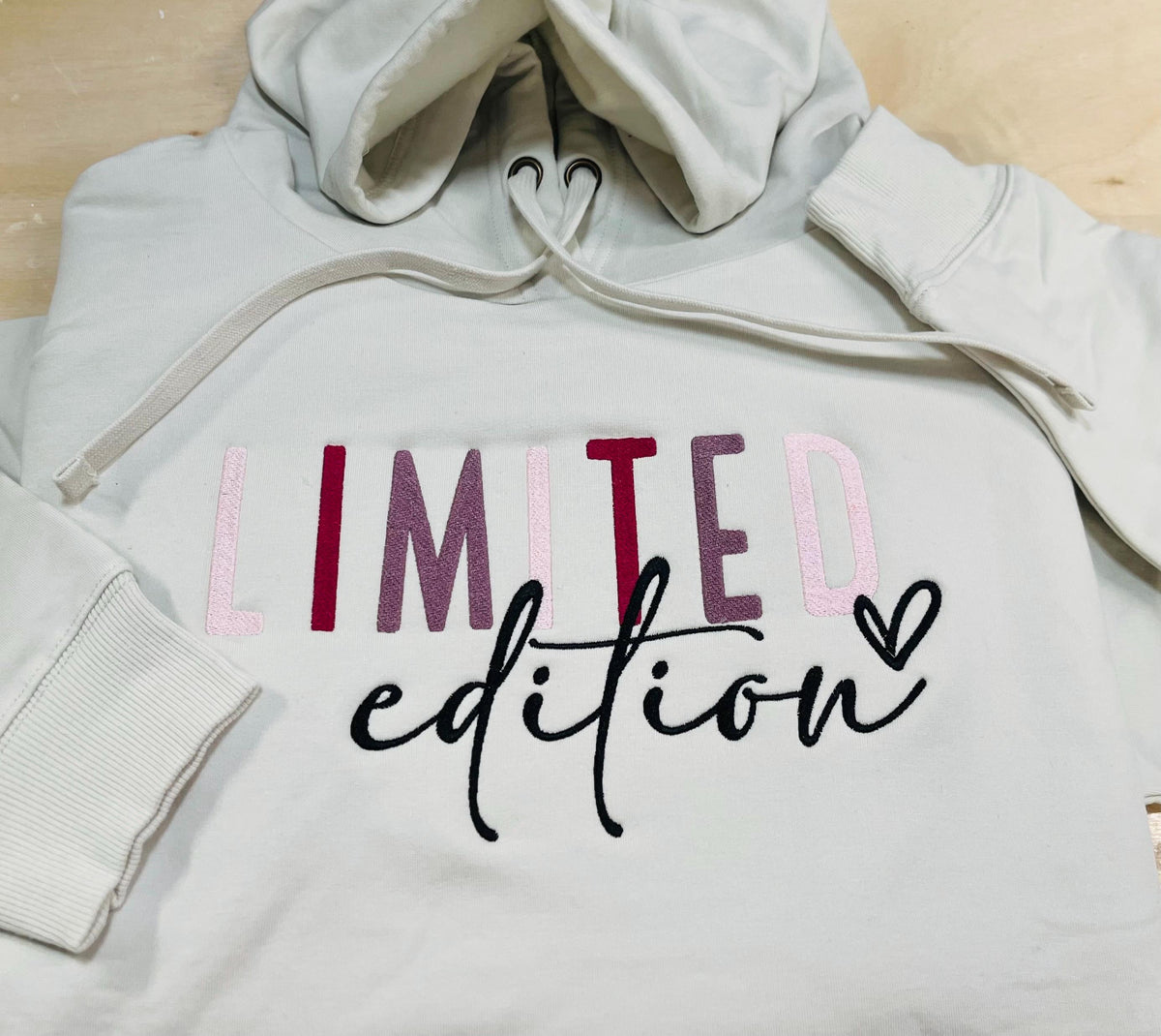 Limited Edition embroidered soft and cozy sweatshirt. Perfect for your favorite Tia. Treat yourself or great for a unique gift
