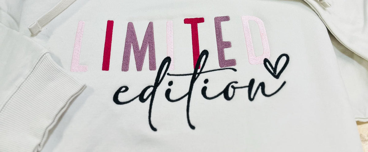 Limited Edition embroidered soft and cozy sweatshirt. Perfect for your favorite Tia. Treat yourself or great for a unique gift