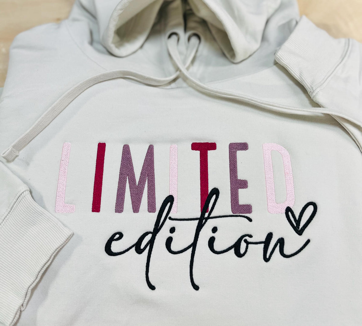 Limited Edition embroidered soft and cozy sweatshirt. Perfect for your favorite Tia. Treat yourself or great for a unique gift