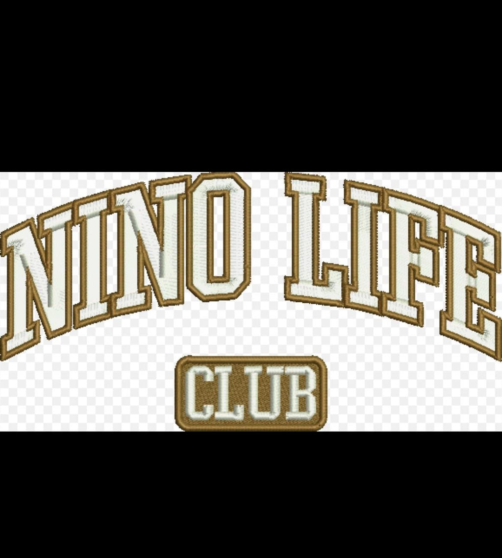 Nino Nina Life Club Embroidery Design (PES ONLY)