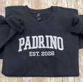 Padrino embroidered soft and cozy sweatshirt. Perfect for your favorite Padrino.