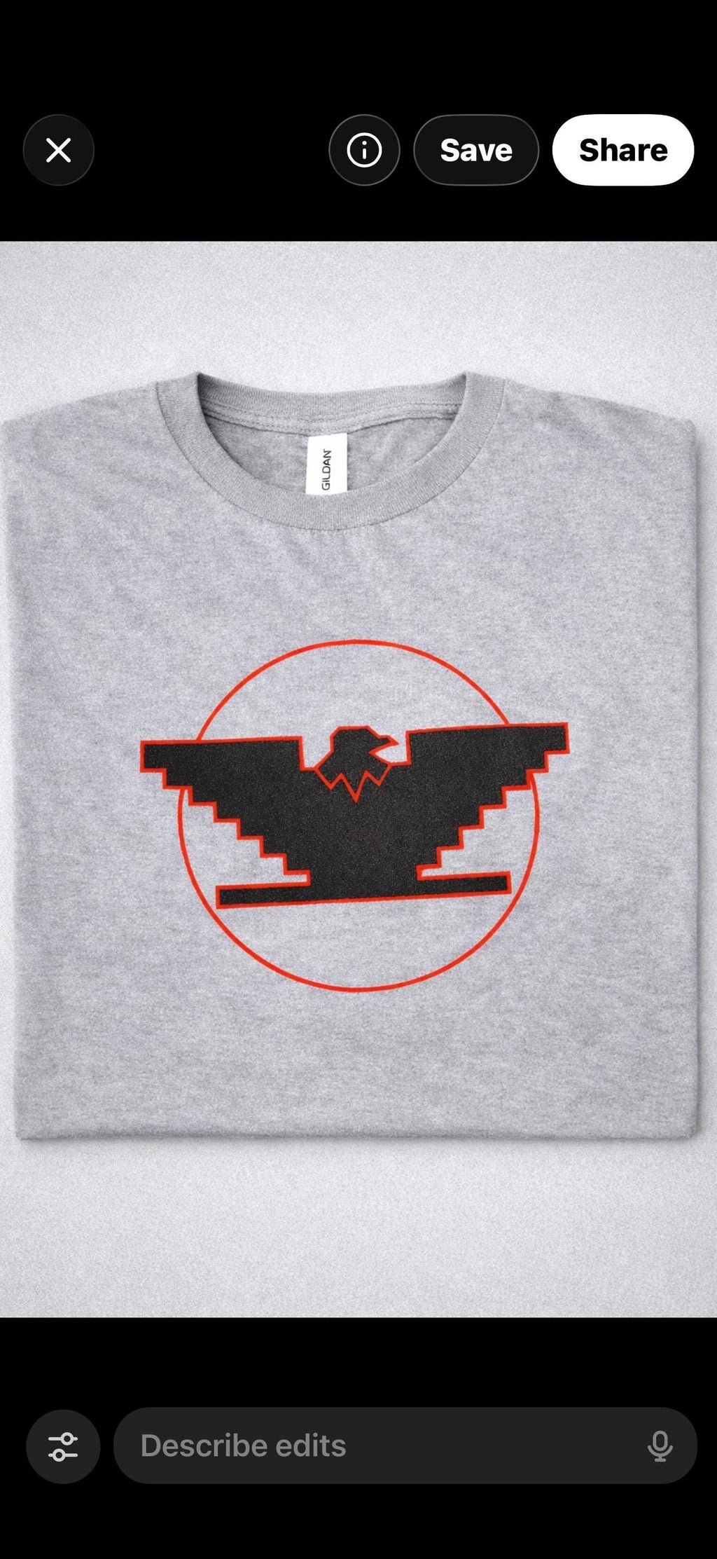 Huelga Bird embroidered sweatshirt, T-shirt, or hoodie. Made to order for that special someone. or treat yourself to this unique brand.