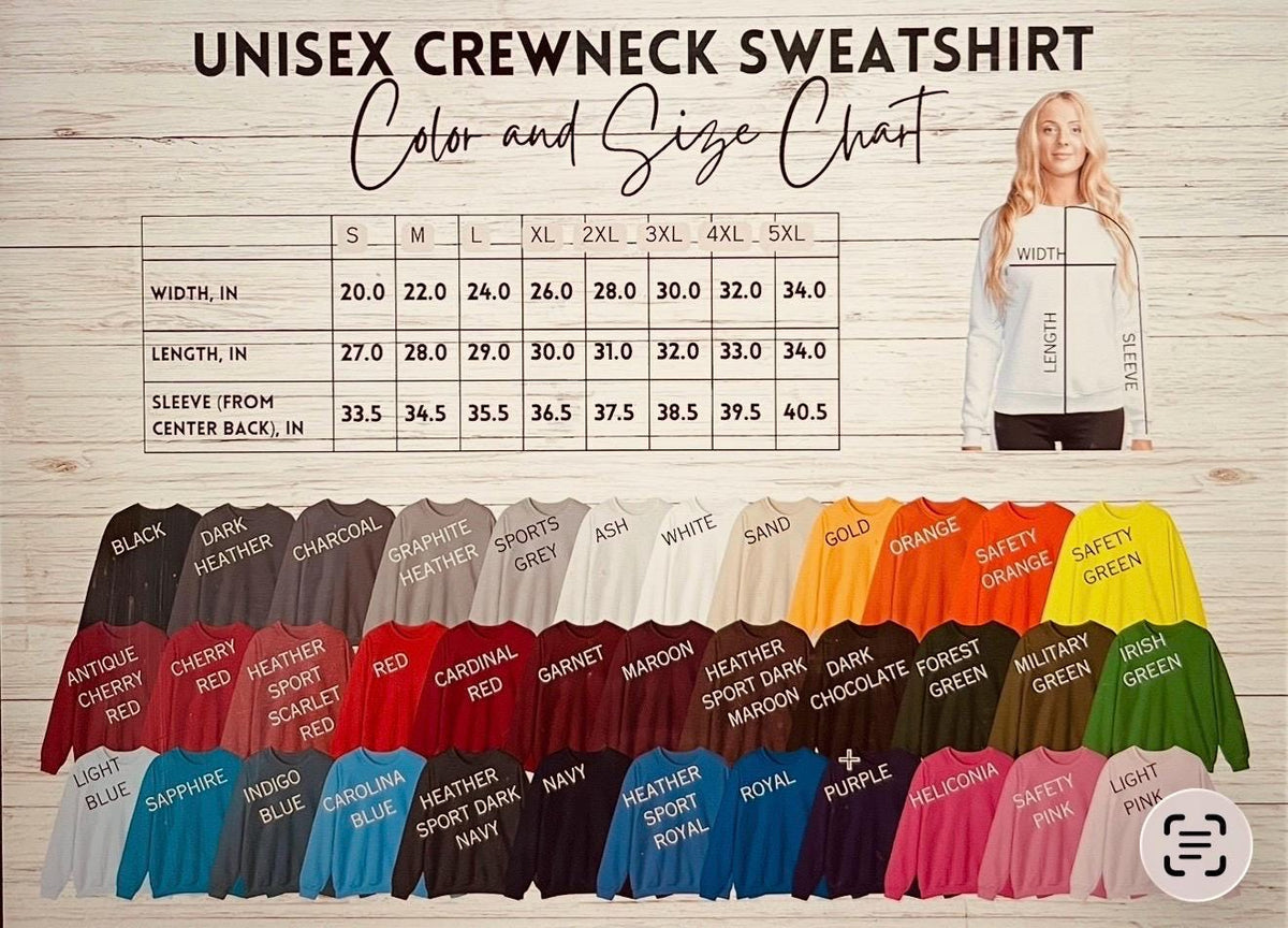 Embroidered Made for More Sweatshirt – Cozy Fleece, Made to Order