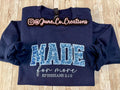 Embroidered Made for More Sweatshirt – Cozy Fleece, Made to Order